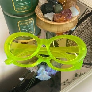 Neon sunglasses